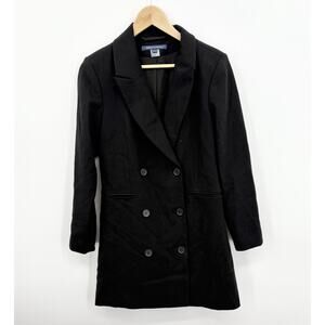 French Collection Blazer Dress Womens 6 Mini Stretchy Old Money Preppy Classic